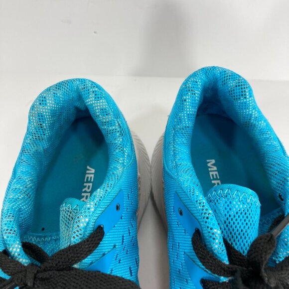 Merrell Agility Peak 5 Vibram Trail Trekking Running Shoes Women’s Size 8.5 Blue - Picture 12 of 13